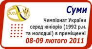 Чемпіонат України серед юніорів в приміщенні