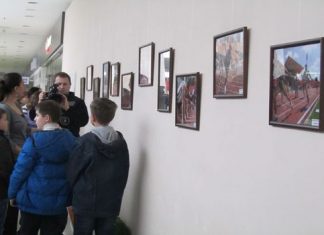 В Донецке открылась фотовыставка «Легкая атлетика – сила притяжения»