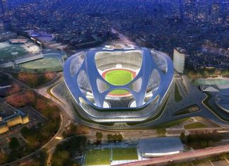 Площа олімпійського стадіону в Токіо буде суттєво зменшена