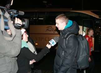 Збірна України прибула до Сопоту