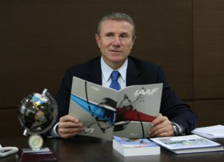 Сергій Бубка оголошує про висунення своєї кандидатури на посаду президента IAAF