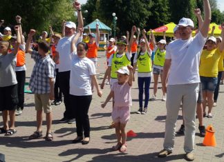 Children had a blast with Sergey Bubka during 20th World Athletic Day in Ukraine