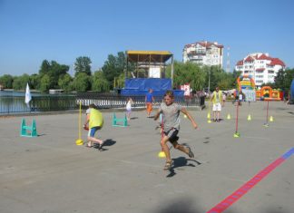 «Дитяча легка атлетика ІААФ» пройшла на міському озері Івано-Франківська