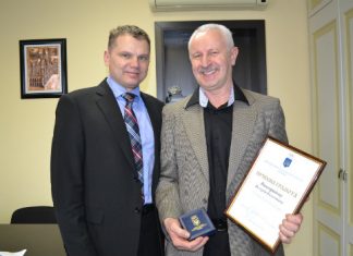 НОК України відзначив Валерія Виноградова