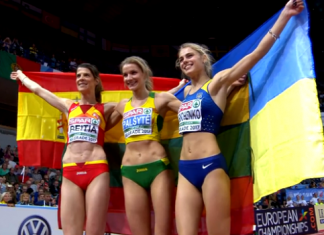 Юлія Левченко – бронзовий призер чемпіонату Європи у приміщенні