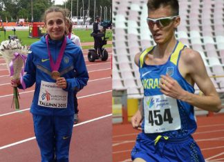 Микола Нижник та Вікторія Калюжна – найкращі легкоатлети квітня в Україні!
