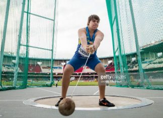 Михайло Кохан встановив юнацький рекорд України з метання молота