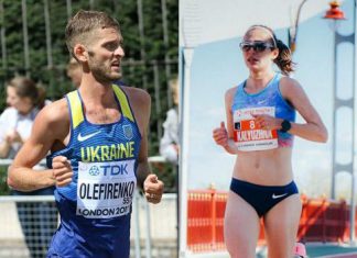 Вікторія Калюжна та Ігор Олефіренко – найкращі легкоатлети квітня в Україні!