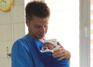 Вітаємо Олексія Гончаренка з народженням сина!