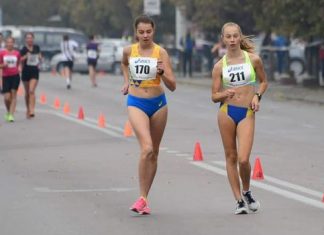 Злива особистих рекордів зі спортивної ходьби в Івано-Франківську