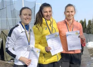 Два других результати сезону в світі на завершення зимового чемпіонату України з метань