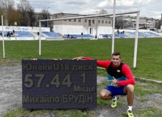 ІІ етап Кубка України з метань: 20.45 від Ігоря Мусієнка і п’ятий результат сезону від Михайла Брудіна