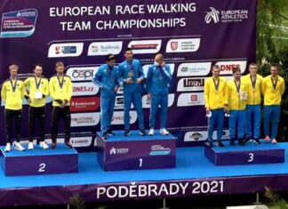 Українці виграли першу медаль командного чемпіонату Європи-2021 зі спортивної ходьби