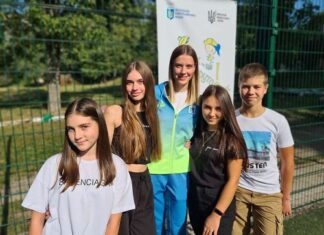 Ярослава Магучіх провела олімпійський урок для школярів Дніпра