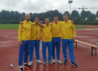 Чоловіча естафетна команда 4х400 метрів: «Виступ нашої команди ми б хотіли присвятити Каті Табашник»