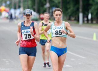 Результати зимового чемпіонату зі спортивної ходьби