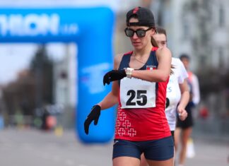 Олімпійський норматив і призова трійка Марії Сахарук в Дудинцях