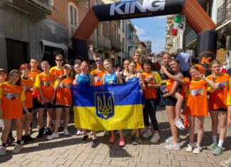 Українські діти взяли участь у легкоатлетичному турнірі в Італії