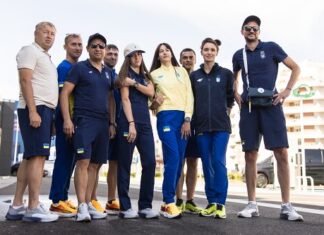 Перша група легкоатлетів прибула в олімпійське селище