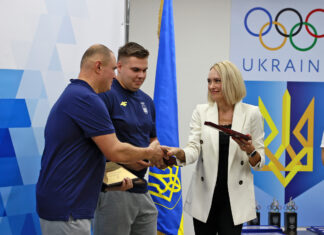 В Дніпрі Ольга Саладуха нагородила кращих спортсменів області