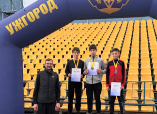 В Ужгороді завершився І етап «Фестивалю легкоатлетичного триборства»