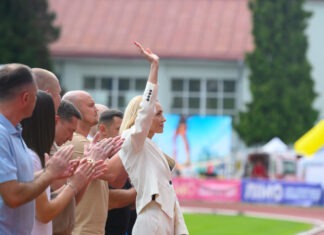 Ольга Саладуха відкрила чемпіонат України з легкої атлетики у Львові