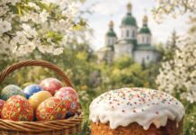 Вітаємо з Великоднем!