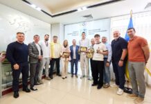 Відбулася церемонія нагородження лауреатів конкурсу НОК України